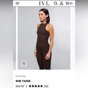 IVL Collective Rib Tank in Java